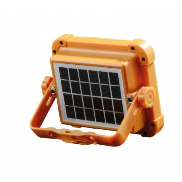 Прожектор на сонячній панелі +USB-C SMD LED 200W 1466Lm 6400K IP44