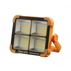 Прожектор на сонячній панелі +USB-C SMD LED 200W 1466Lm 6400K IP44