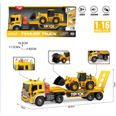 Фрикційна машинка з трактором