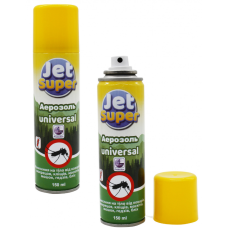 Аерозоль від комарів Jet Super Туреччина 150ml  4год