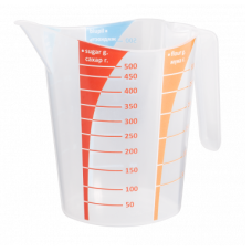 Мірна кружка 1л. (прозора)