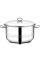 55880-26 Каструля "Lessner" Rica з нержавіючої сталі з кришкою 8,5л