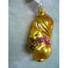 Скляна іграшка 1084 Білочка