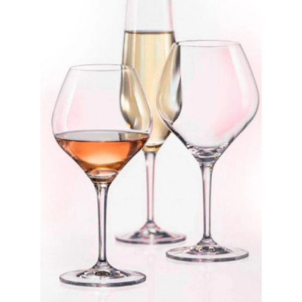 Набір келихів/вино 350мл-2шт Bohemia Amoroso