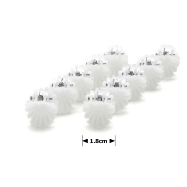 Краб маленький пластик 1,8см уп. 10шт 4263