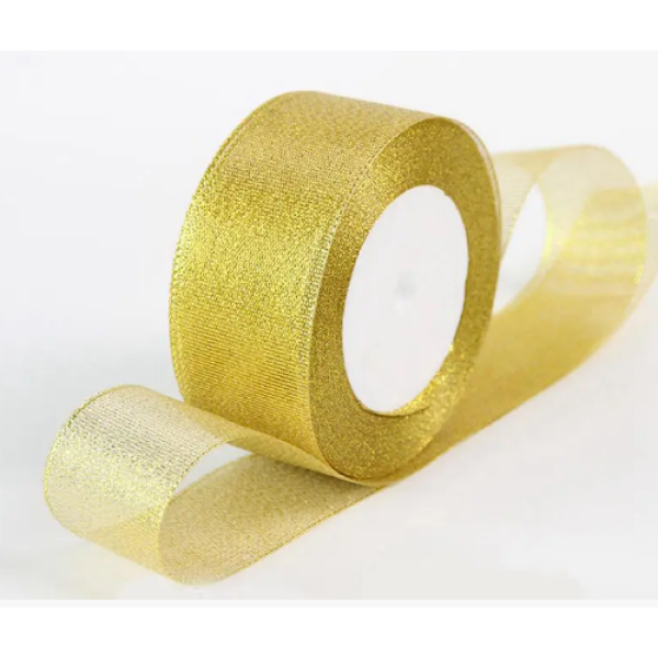 Стрічка Парча/Атлас 40 мм 4см 33м/23м кол мікс