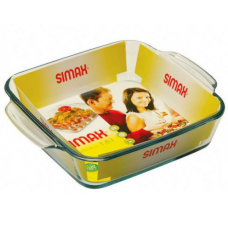 Лоток для запікання 1,6л 25см Квадратний Simax Color s7286