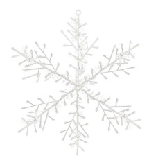 Сніжинка новорічна CN-3 20,5 см велика уп 3шт