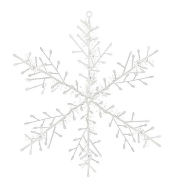 Сніжинка новорічна CN-3 20,5 см велика уп 3шт