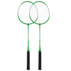 Набір для гри Бадмінтон Extreme Motion BD24160(Green) 2 ракетки в чохлі, 65 см