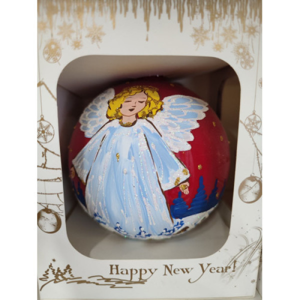 Ялинкова іграшка 100мм скло