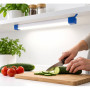 LED лампа акумуляторна 15 см на магнітах з USB T5 17*3,5см