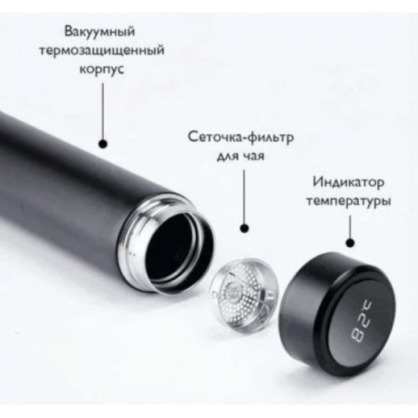 Термос 1766 з індикацією 500мл 8278 (50)