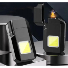 Запальничка спіральна 6002 M8 з LED-ліхтариком (60шт)