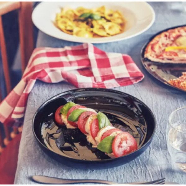 Блюдо глибоке Couscous Tajine d=21см P6361 «Luminarc» Friends Time Black