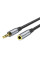 Кабель Aux Hoco UPA20 3.5 audio extension cable (Cірий)