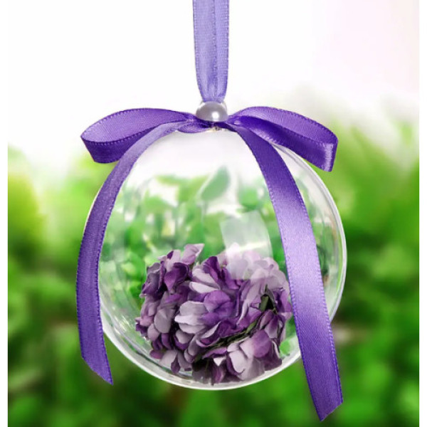 Шар "ЗРОБИ САМ" 8см акриловий 1шт