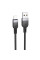 Кабель Hoco X109 Silicone Lightning 2.4A 2m (Чорний)