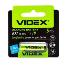 Батарейка Videx A27 12В 1шт.