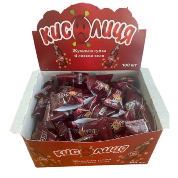 Жувальна гумка Кислиця 1шт mix