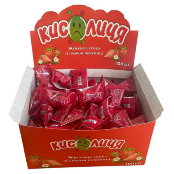 Жувальна гумка Кислиця 1шт mix