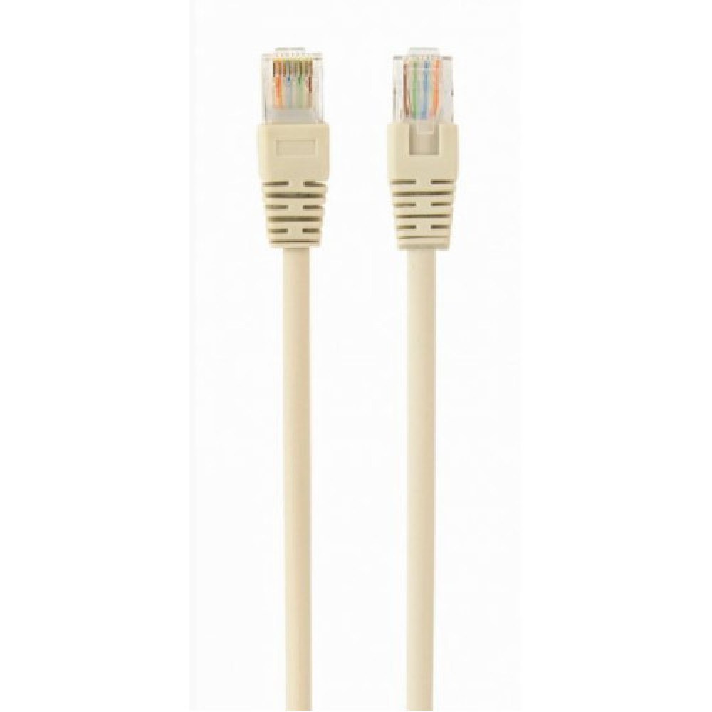 Патч корд Cablexpert PP12-1M, UTP, категорія. 5E, литий,  50u" штекер із клямкою, 1 м, сірий