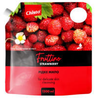 Рідке мило Chisto Fruttino Strawberry Doypack 1500 мл