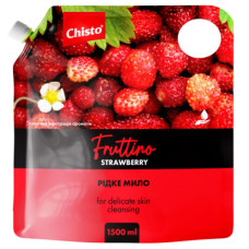 Рідке мило Chisto Fruttino Strawberry Doypack 1500 мл