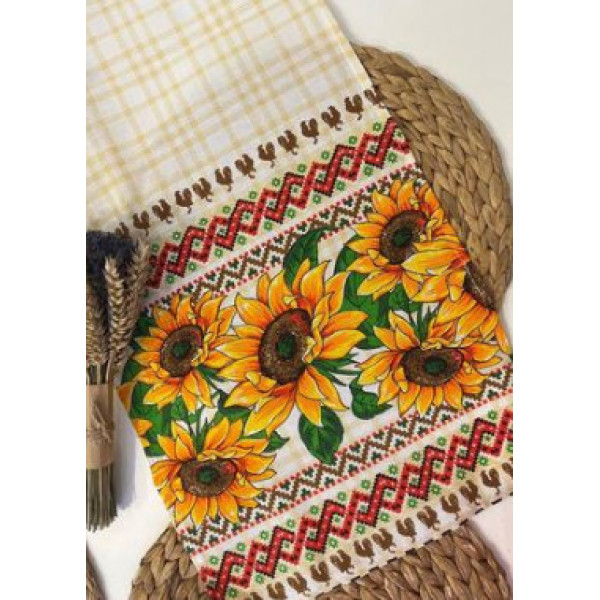 Рушник кухня льон 30*70см