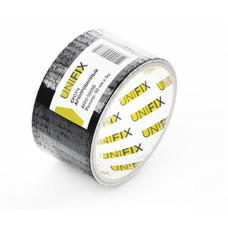 Стрічка клейка армована чорна 50 мм  5м  (UNIFIX) ARM-5005B