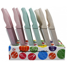 Ніж №204Н фрукт. с пл. ручкою 5д 35784