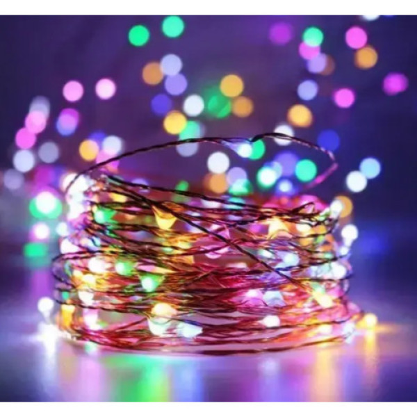 Гірлянда 3АА+USB LED 5м multicolor (300) 9309