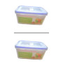 Контейнер для харч. продуктів із затиском, прямокутний, 4,0л