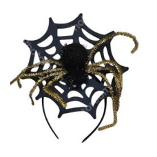Обруч для волосся на Хелловін "Spider" 20*23см R62372 (600)