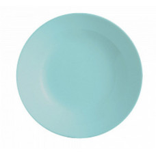 Тарілка десертна кругла d=18см Q3443 «Luminarc» Zelie Light Turquoise