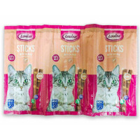 Палички Louisa (Лосось) Рожеві - для котів, 1шт (10)