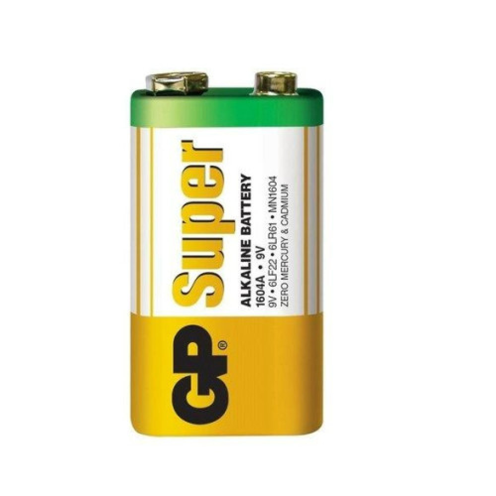 Крона GP SUPER 9V 1604A21