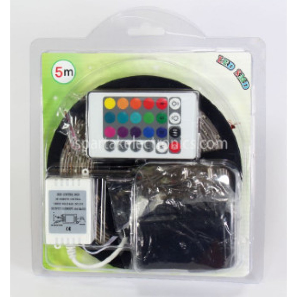 LED Стрічка світлодіодна 5м 3528RGB 60led/m 9461 12V (60)