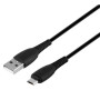 USB XO NB-P163 2.4A USB Micro (Чорний)