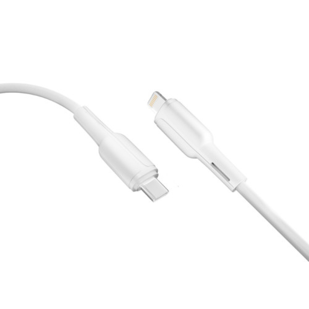Кабель USB Ridea RC-M231 Prima PD20W Type-C to Lightning (Білий)