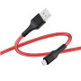 Кабель USB Ridea RC-ST74 StablePro Micro 3A (Червоно-Чорний)