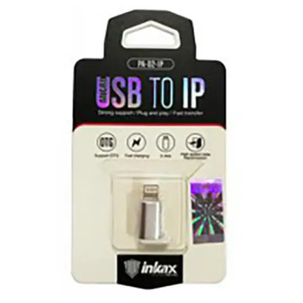 Перехідник micro USB - Lightning Inkax PA-02 8006