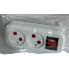 Колодка №DK2 з вимикачем 36444