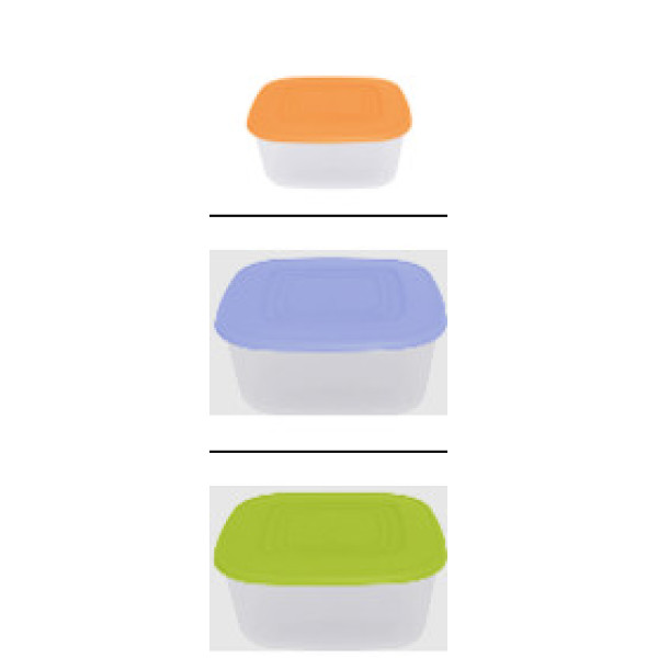 Контейнер для харч.продуктів (квадр.) 3л 02239