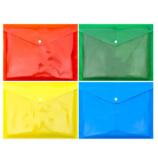 Тека на кнопці А4 17 мікрон A4-209