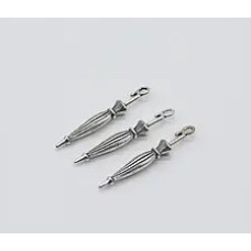 Парасолька античне срібло 35мм (V-1892) 1шт