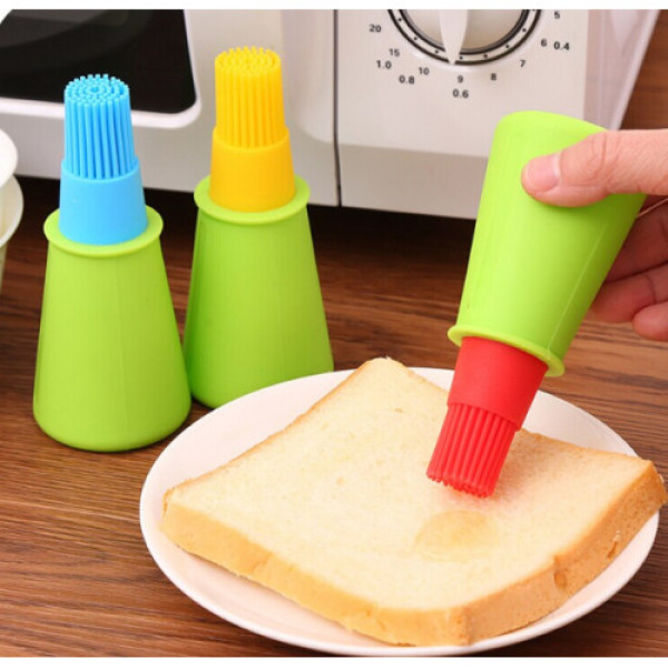 Силіконовий дозатор для олії зі щіткою 07579