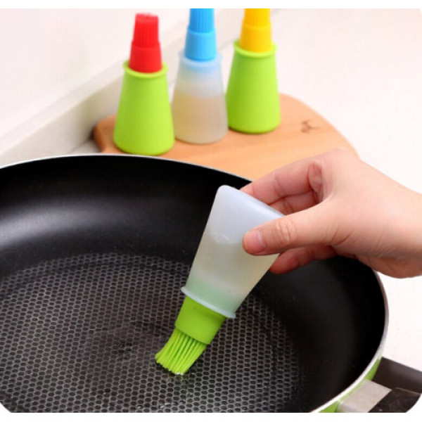 Силіконовий дозатор для олії зі щіткою 07579