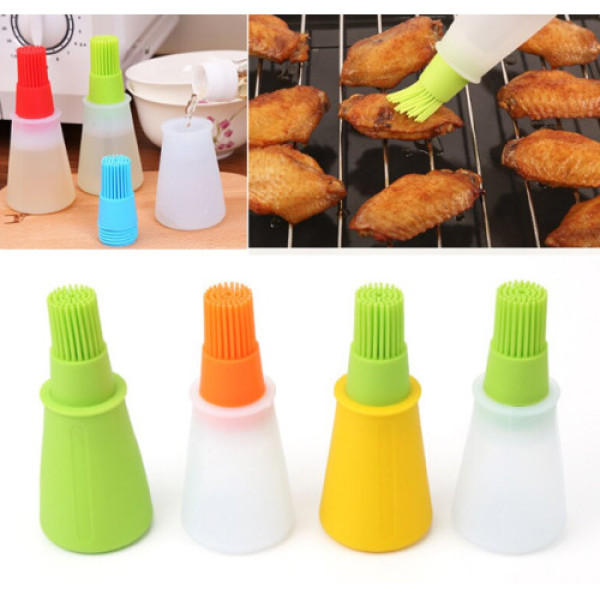 Силіконовий дозатор для олії зі щіткою 07579
