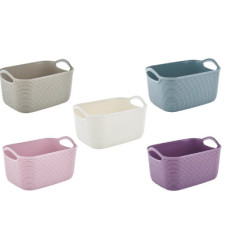 Корзина "Джут" S, фіолетовий 2,9л